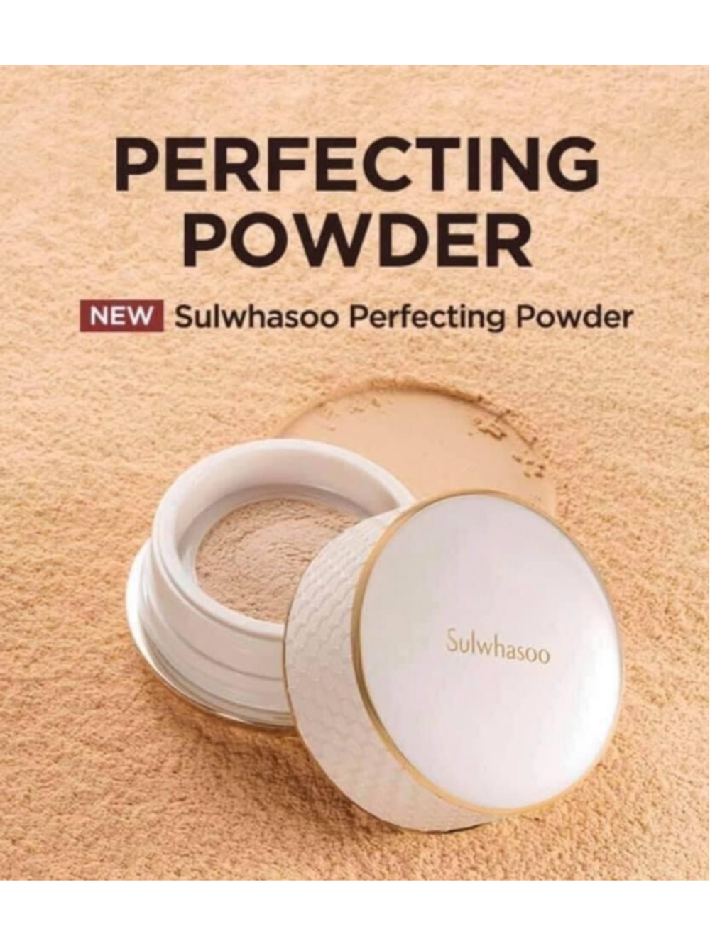 Sulwhasoo Perfecting Powder 20g Finish Makeup Color Shade No.21N Beige